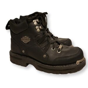 Harley Davidson Tracey Moto Boot Size 8
